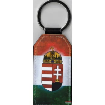 Prémium kulcstartó - Koronás címer