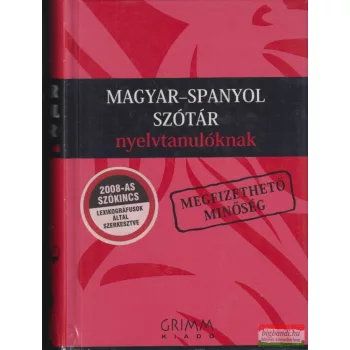 Magyar-spanyol szótár nyelvtanulóknak 