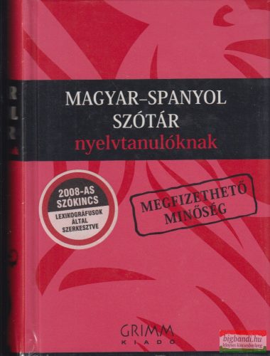 Magyar-spanyol szótár nyelvtanulóknak 