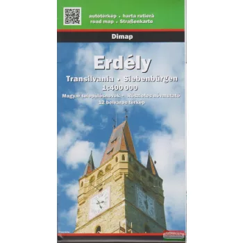 Erdély térkép 1:400000