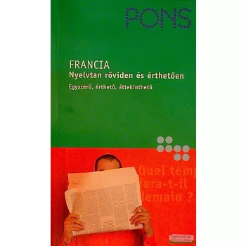 PONS - Francia nyelvtan röviden és érthetően 