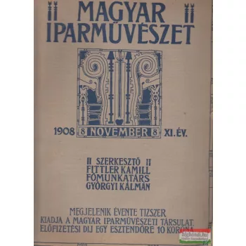 Magyar Iparművészet 1908. november