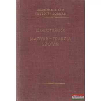 Magyar-francia szótár