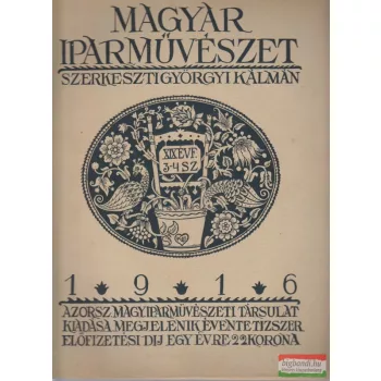 Magyar Iparművészet 1916. 3-4. szám