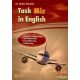 Task Mix in English - olvasott szöveg értése - nyelvhelyesség - beszédkészség - íráskészség