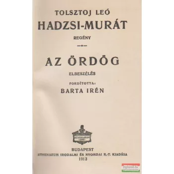 Hadzsi-Murát / Az ördög