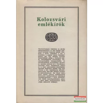   Bálint József, Pataki József szerk. - Kolozsvári emlékírók