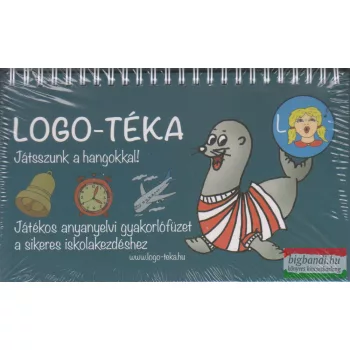   Logo-téka - Játsszunk a hangokkal! - Játékos anyanyelvi gyakorlófüzet iskolakezdéshez " L "