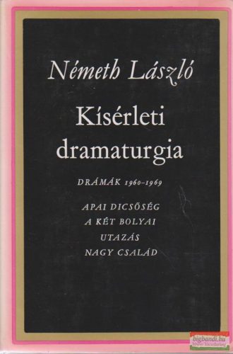 Kísérleti dramaturgia I. - Drámák 1960-1969