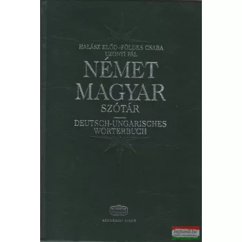   Halász Előd, Földes Csaba, Uzonyi Pál - Német-magyar szótár