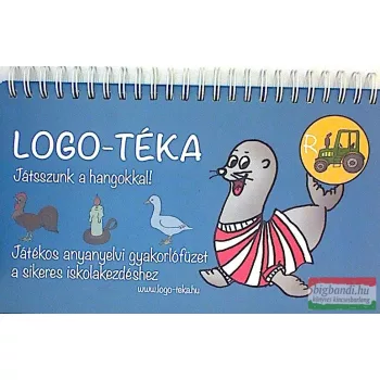   Logo-téka - Játsszunk a hangokkal! - Játékos anyanyelvi gyakorlófüzet iskolakezdéshez "R"