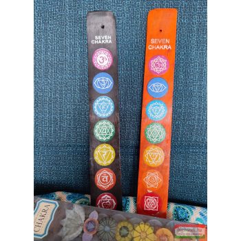 Seven chakras színes füstölőtartó
