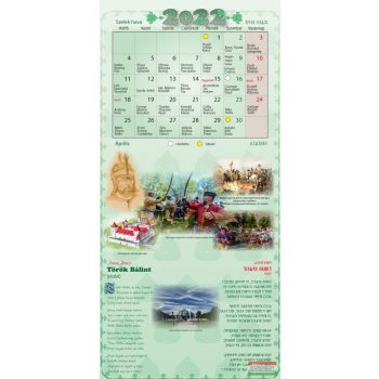 Regélő falinaptár kicsi 2022