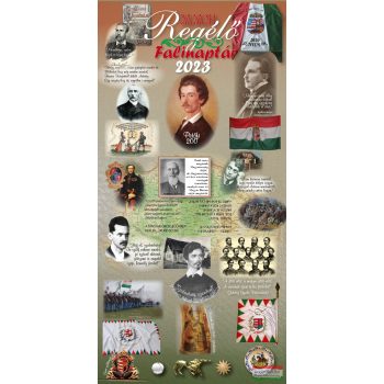 Regélő falinaptár kicsi 2023