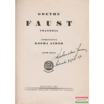 Johann Wolfgang von Goethe - Faust