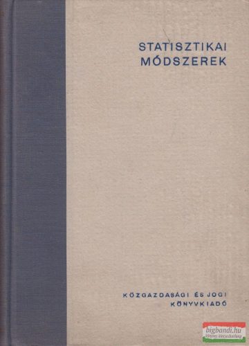 Dr. Laky Dezső - Statisztikai módszerek