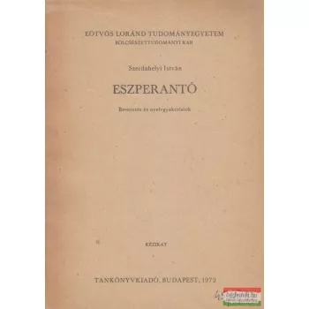 Szerdahelyi István - Eszperantó