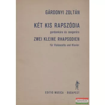 Két kis rapszódia - gordonkára és zongorára