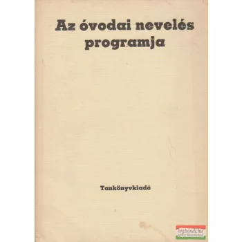 Az óvodai nevelés programja
