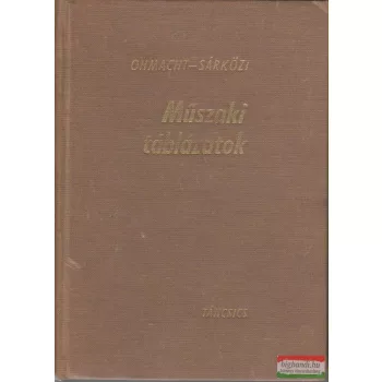 Műszaki táblázatok