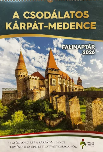 A csodálatos Kárpát-medence falinaptár 2026