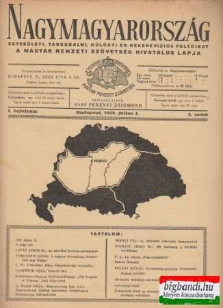 Nagymagyarország I.évfolyam/5.szám (1928)