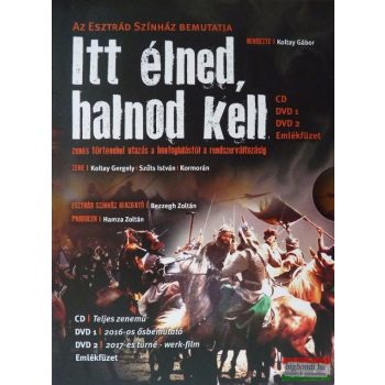 Itt élned, halnod kell - Rockopera 2 DVD + CD