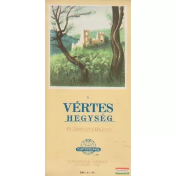 A Vértes hegység turistatérképe