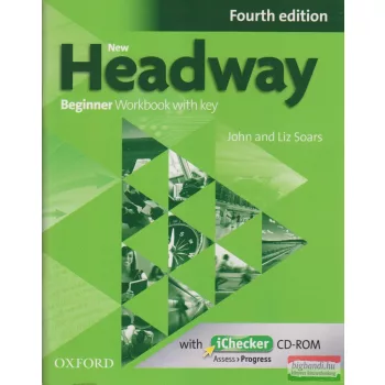   New Headway Beginner Workbook with key Fourth Edition with iChecker CD-ROM