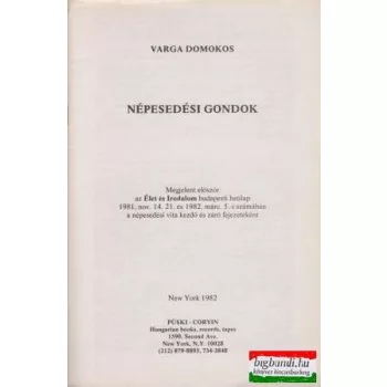 Népesedési gondok