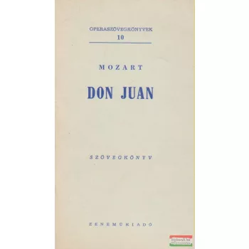 Don Juan - szövegkönyv