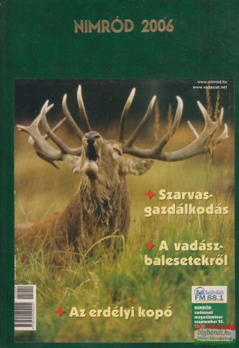 Nimród vadászújság 2006. évfolyam (1-12. szám) bekötve