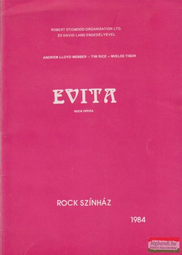 Dr. Simon Edit szerk. -  Evita - Rock opera