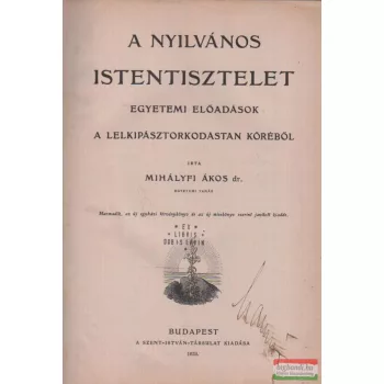 A nyilvános istentisztelet