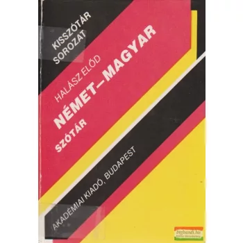 Halász Előd - Német-magyar szótár