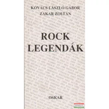 Kovács László Gábor, Zakar Zoltán - Rocklegendák