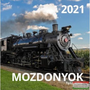 Mozdonyok falinaptár 2021