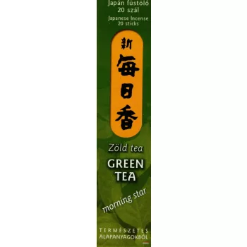 Morning Star japán füstölő - Zöld tea - Green Tea