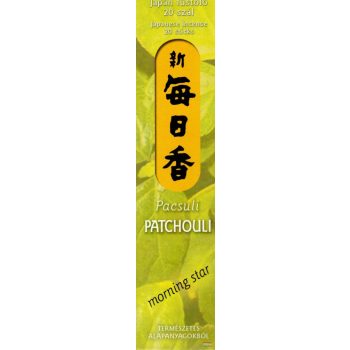 Morning Star japán füstölő - Pacsuli - Patchouli