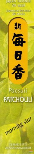Morning Star japán füstölő - Pacsuli - Patchouli