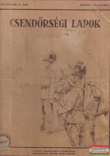 Csendőrségi Lapok 1939. évfolyam (23 szám)