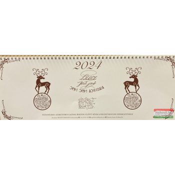 Regélő asztali naptár 2024