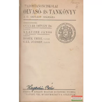 Iparostanonciskolai olvasó- és tankönyv