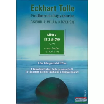   Eckhart Tolle - Csend a világ közepén - könyv és 2db DVD