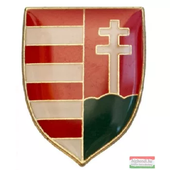 Kitűző - szabír-magyar pajzs, osztott