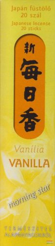 Vanília – Morning Star 20 - japán füstölő