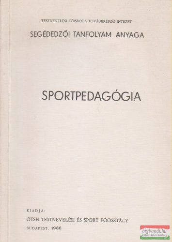 Győri Pál - Sportpedagógia