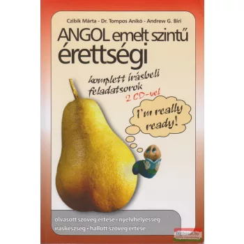   Angol emelt szintű érettségi - komplett írásbeli feladatsorok +2 CD