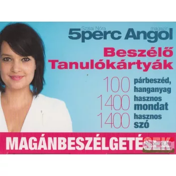   Szalai Nóra - 5 perc angol beszélő tanulókártyák - Magánbeszélgetések