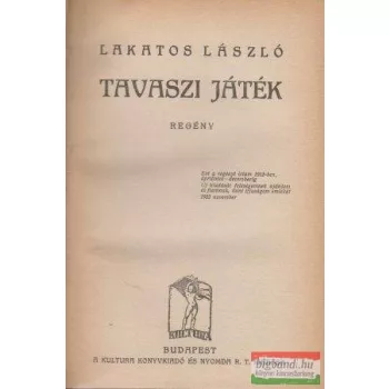 Tavaszi játék 